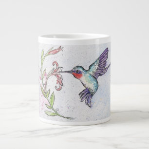 Winsome Hummingbird design on a Mok / Cup