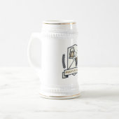 Winst en Pints beer stein Bierpul (Voorkant links)