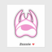 Winster White Claws Sticker (Vel)