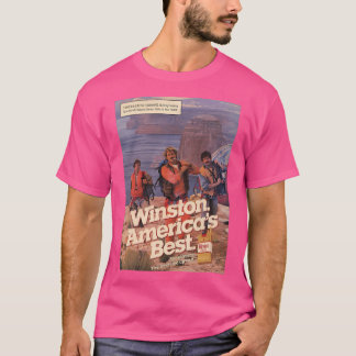 Winston America's Best. sigarettenreclame T-shirt