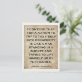 Winston Churchill #1 Briefkaart (Staand voorkant)