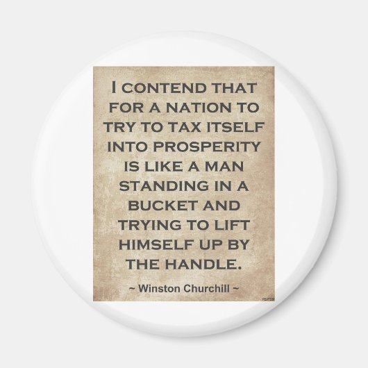 Winston Churchill #1 Magneet (Voorkant)