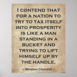 Winston Churchill #1 Poster