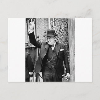 Winston Churchill Briefkaart