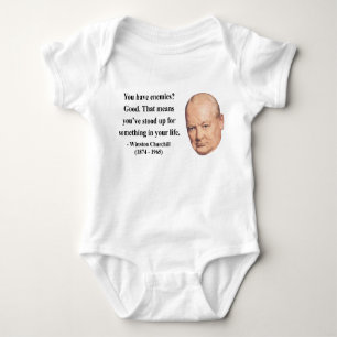 Winston Churchill Citaat 3b Romper