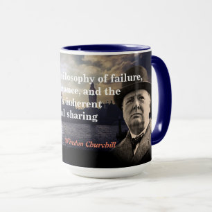 Winston Churchill Citaat over socialisme Mok