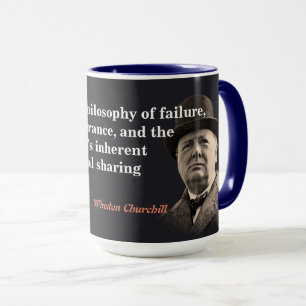 Winston Churchill Citaat over socialisme Mok