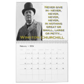 Winston Churchill citaten Kalender (Feb 2026)