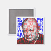 Winston Churchill Citation Magnet (Recto/Verso)