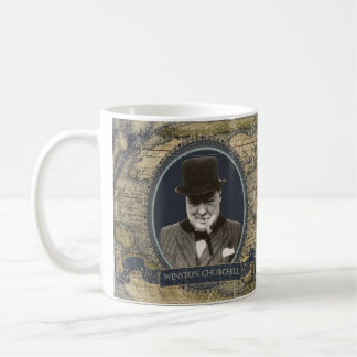 Winston Churchill Historische Mok