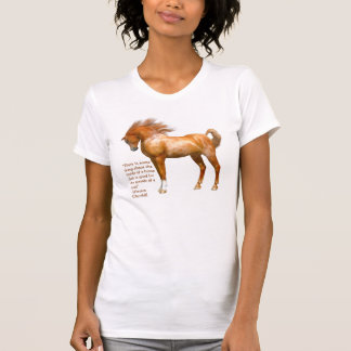 Winston Churchill Horse Quote Women's T Shirt