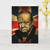 Winston Churchill Kaart (Gele Bloem)