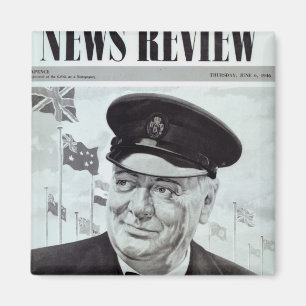 Winston Churchill Magneet