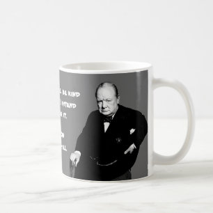Winston Churchill - Over schrijfgeschiedenis Koffiemok