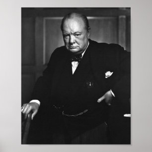 Winston Churchill Poster