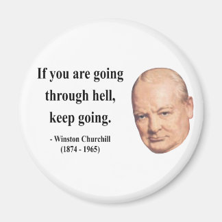 Winston Churchill Quote 4b Magneet