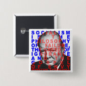 Winston Churchill Quote Button (Voorkant /achterkant)