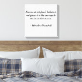 Winston Churchill Quote Canvas Afdruk (Insitu (Slaapkamer))