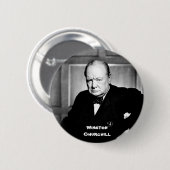 Winston Churchill Ronde Button 5,7 Cm (Voorkant /achterkant)