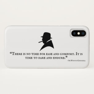 Winston Churchill Telefoonhoesje - Quote 23 iPhone X Hoesje