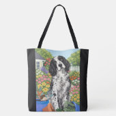 WINSTON de Engelse Setter Draagtas (Achterkant)
