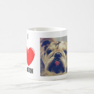 Winston la tasse de bouledogue