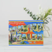 Winston Salem Moving Faire-part (Debout devant)