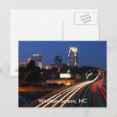 Winston-Salem, NC-Briefkaart Briefkaart (Voorkant / Achterkant)
