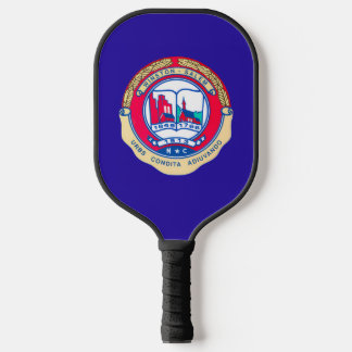 Winston-Salem (North Carolina) Stadsvlag Pickleball Paddle