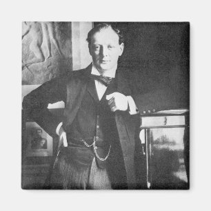 Winston Spencer Churchill in 1904 Magneet
