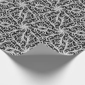 Winston Zwart en Wit Cadeaupapier (Hoek)