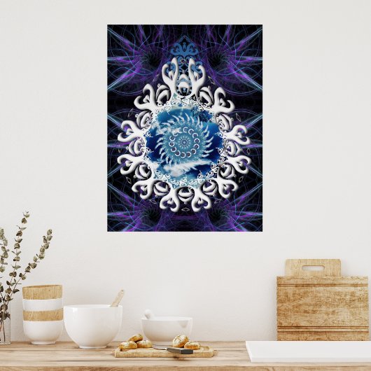 WintaDrops-Poster Poster (Keuken)