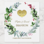 Winter 50e trouwdagjubileum We still DO Wijn Etiket (Enkel label)