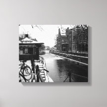 Winter aan de Riverside BW