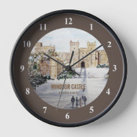 Winter aan het Windsor Castle Landscape Painting