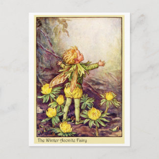 Winter Aconite Fairy Briefkaart