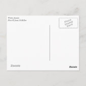 Winter Aconites briefkaart (Achterkant)