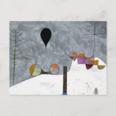 Winter Afbeelding Abstract Paul Klee Briefkaart (Voorkant)