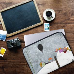 Winter Afbeelding Abstract Paul Klee Laptop Sleeve