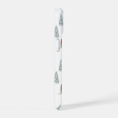 Winter afdaling patroon iPhone 15 hoesje (Rechterkant)