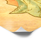 Winter Alfons Mucha Art Nouveau Perfect Poster (Hoek)