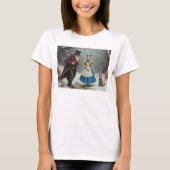 Winter Alice dames wit T-shirt (Voorkant)