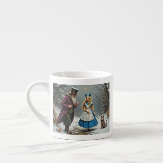 Winter Alice rechterhand espresso mok (Links)