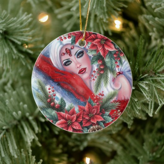 Winter angel Christmas ornament (Boom)