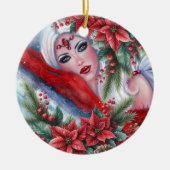 Winter angel Christmas ornament (Voorkant)