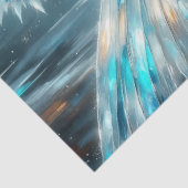 Winter Angel Fairy Ice Kingdom Fantasy Decoupage  Tissuepapier (Detail)