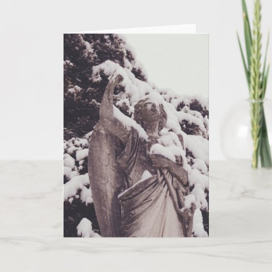 Winter Angel Kaart (Voorkant)
