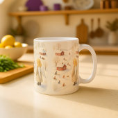 Winter Angel Mug Christmas Village Gift