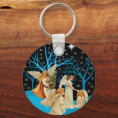 Winter Angels Sleutelhanger (Voorkant)