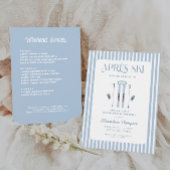 Winter Apres Ski vrijgezellenfeest Kaart